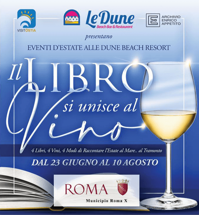 Il libro si unisce al vino - Le Dune beach resort